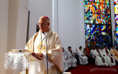 MONS. OLVIERA | Renovamos el propósito de responder al pedido de Señor y acoger la misión de seguir <sirviendo a los servidores de la Patria>, desde nuestra propia identidad de ministros