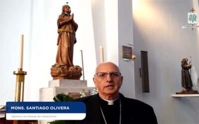 MONS. OLIVERA | Como Obispado Castrense de Argentina queremos estar presentes, agradecerles sus vidas, que, en clave vocacional, entregan toda su existencia en favor de nuestro pueblo y de nuestro país