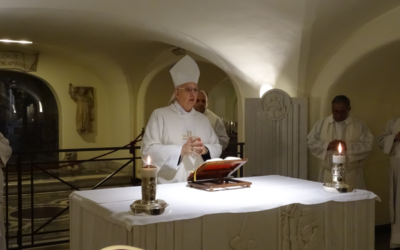 VATICANO | Mons. Santiago presidió la Santa Misa en la Tumba del Apóstol Pedro