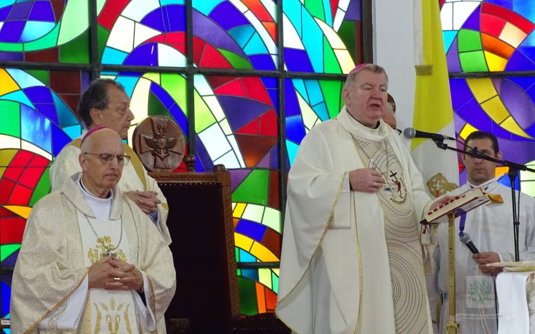 NUNCIO APOSTÓLICO | Queridos sacerdotes y diáconos felicito a cada uno de ustedes por su vocación de sacerdotal, la Iglesia los necesita, Dios los necesita