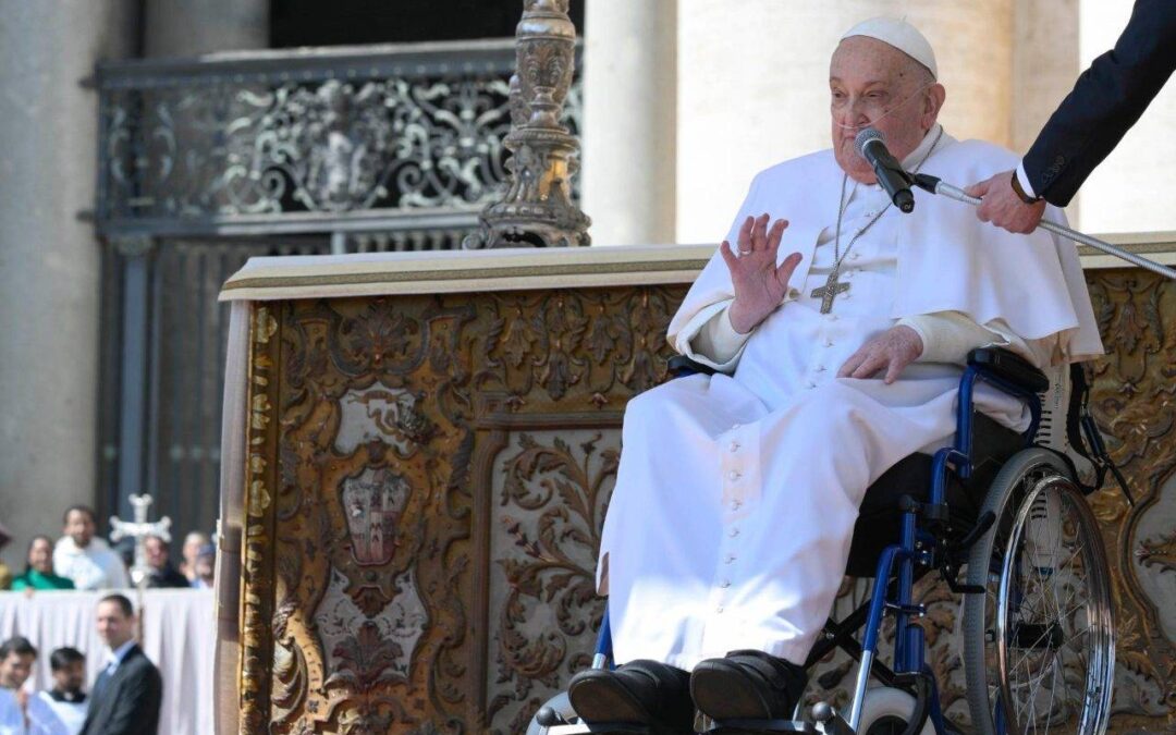 PAPA FRANCISCO | Le pido al Señor que el toque de su amor llegue a los que sufren y anime a los que cuidan de ellos