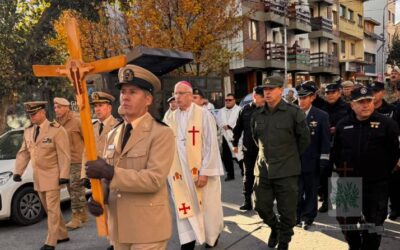 RÍO NEGRO | Mons. Olivera presidió la peregrinación Jubilar de la Región Pastoral Patagonia Norte junto a las Fuerzas Armadas y Fuerzas Federales de Seguridad