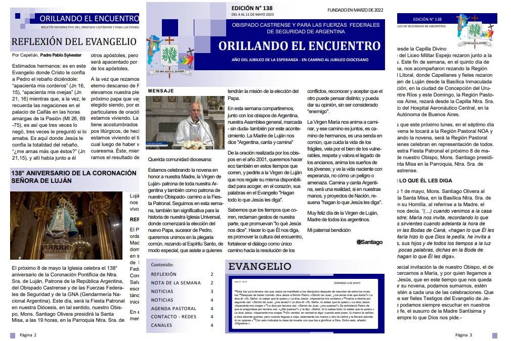 Orillando el Encuentro N° 138