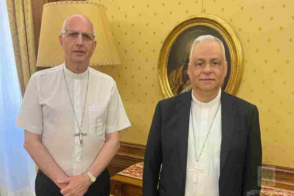 ROMA | Mons. Olivera visitó al Arzobispo Castrense de Italia