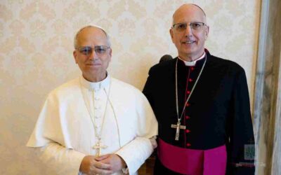 VATICANO | En audiencia Privada Su Santidad León XIV recibió a Mons. Santiago Olivera