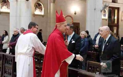 MONS. OLIVERA | Honrar a Belgrano y por los 60 años de aquellos hombres que estudian, hacen presente los valores del prócer nos compromete a trabajar verdaderamente por la Patria