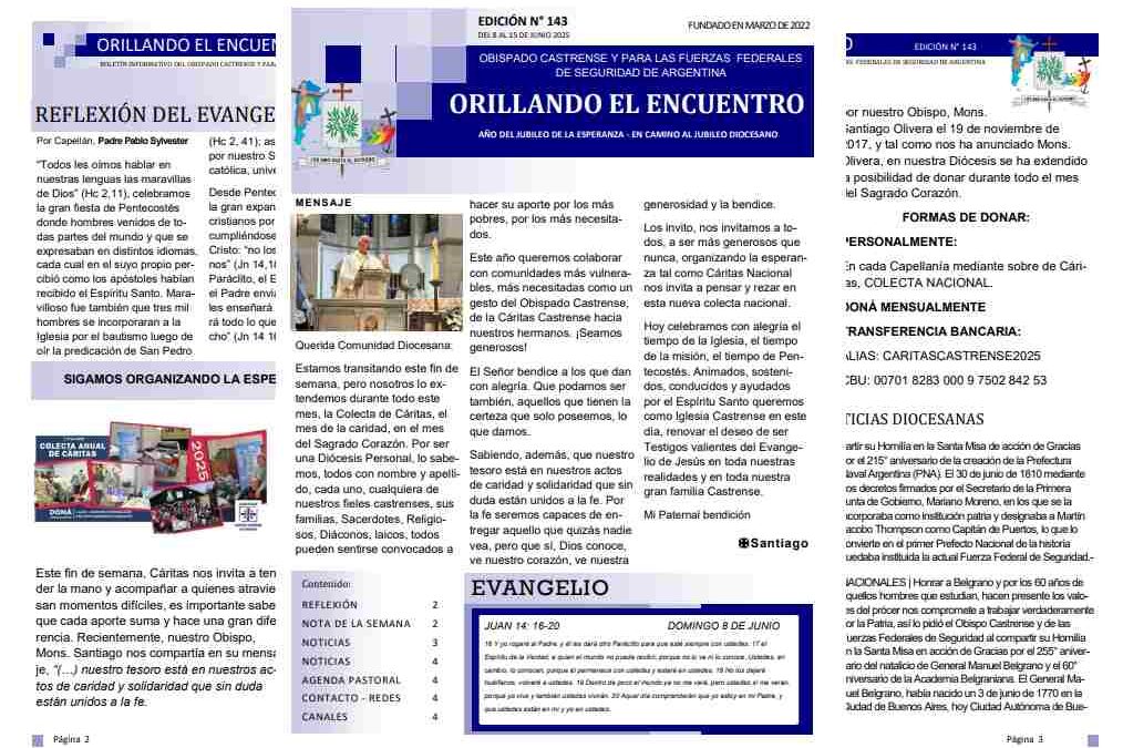 Orillando el Encuentro N° 143