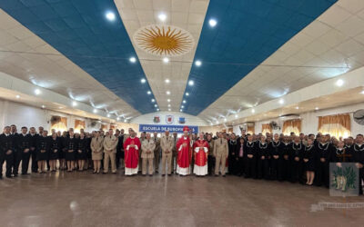 BUENOS AIRES | Mons. Olivera confirió Sacramentos de iniciación cristiana en las Escuelas de Formación de PNA