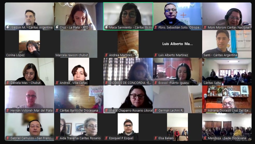 Cáritas Castrense participó del XVII Encuentro Nacional y XXI Asamblea Federal de Cáritas