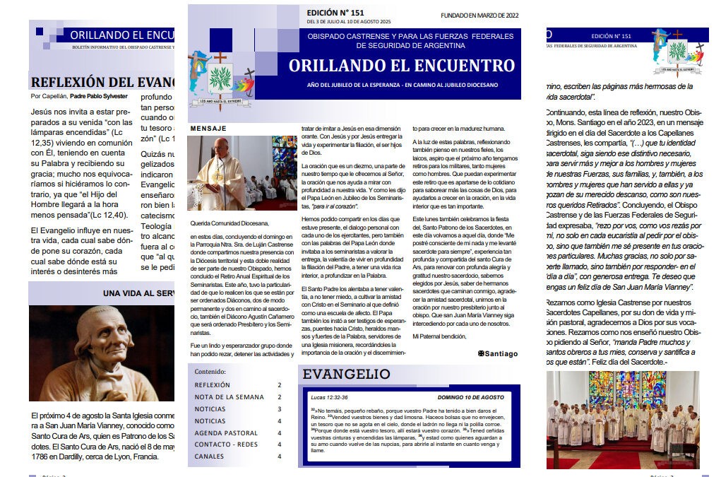 Orillando el Encuentro N° 151