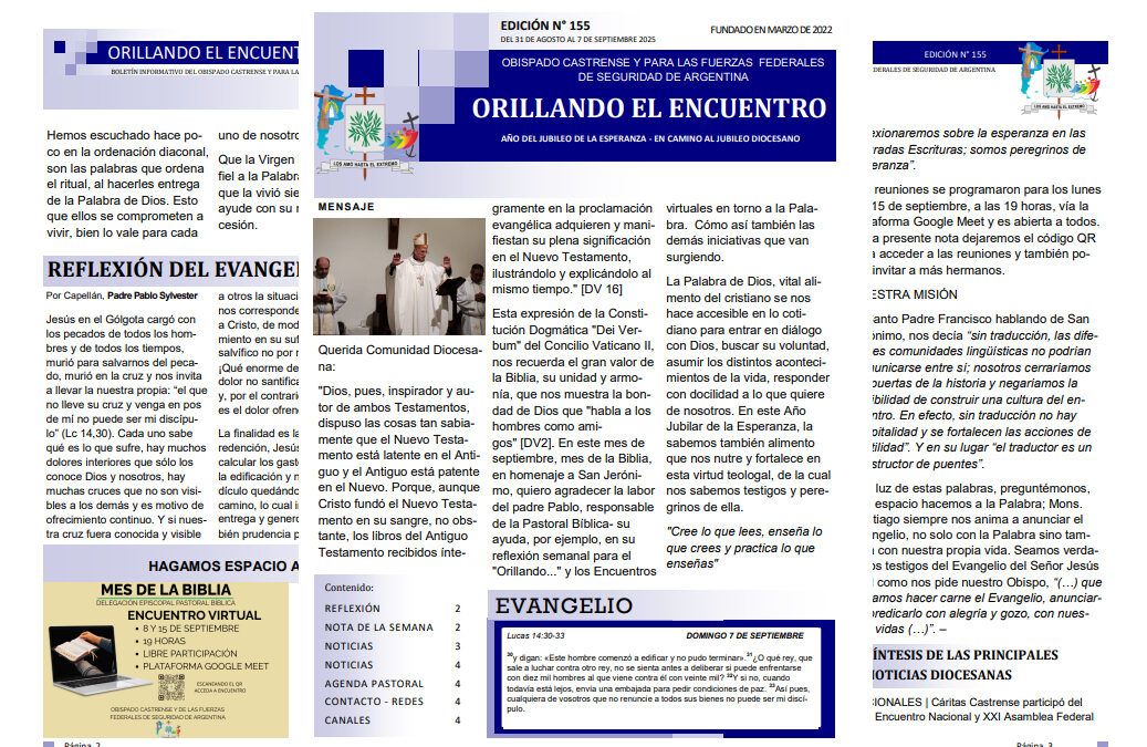 Orillando el Encuentro N° 155