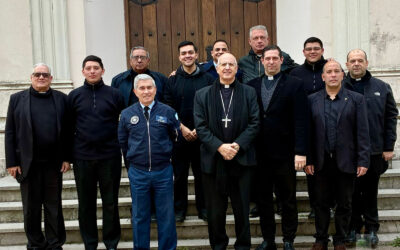 CABA | El Jefe del Estado Mayor Conjunto de las FFAA visitó el Seminario Diocesano