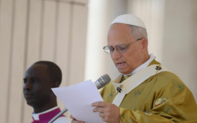 PAPA LEÓN XIV | Confiamos a la intercesión de los santos y de la Virgen María nuestra incesante oración por la paz