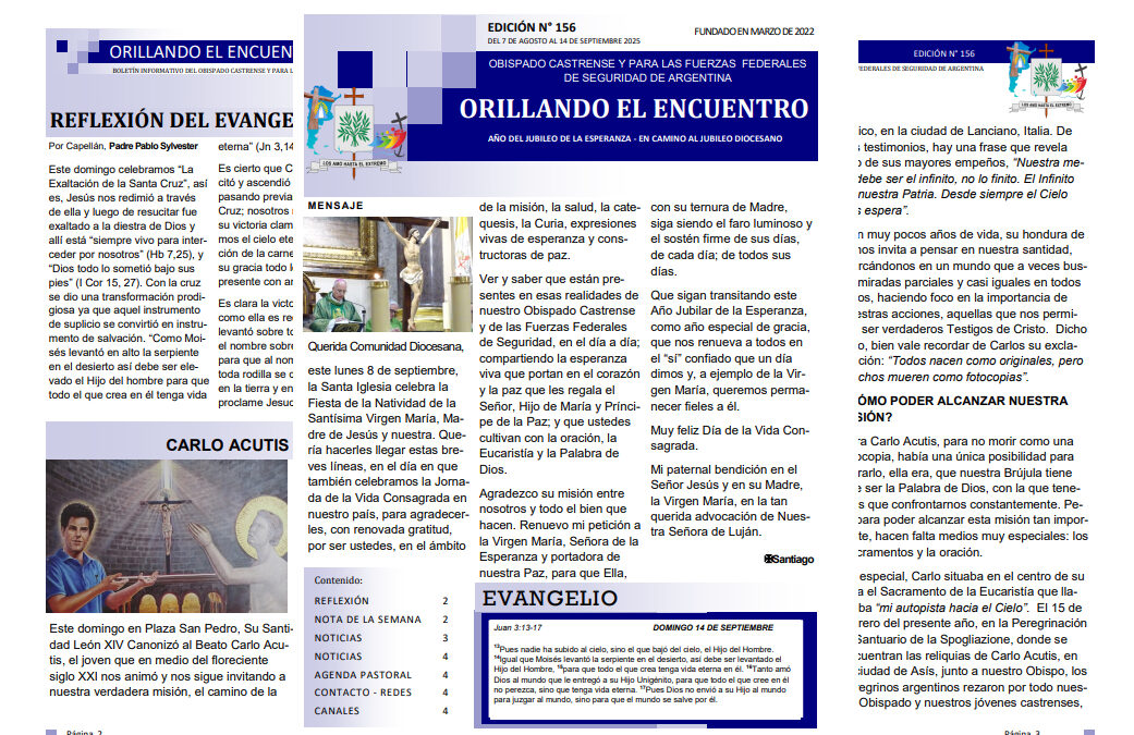 Orillando el Encuentro N° 156