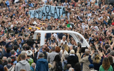 PAPA LEÓN XIV | Encomiendo a todos a la intercesión de María, primera misionera de su Hijo, que nos sostenga, para que cada uno de nosotros sea colaborador del Reino de Cristo, Reino de amor, de justicia y de paz