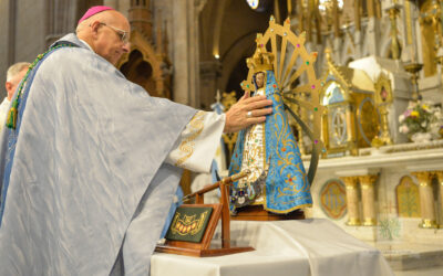 MONS. OLIVERA | Que la venia a nuestra Madre Comandante y Generala salga muy desde el corazón para venerarla en verdad, haciendo lo que su Hijo nos pide