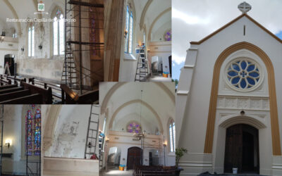 Avanzan las obras de restauración de la Capilla del Seminario Diocesano