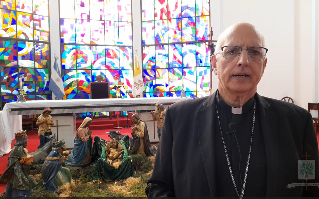 MONS. OLIVERA | Los invito a que frente al Pesebre que nos habla del amor de Dios, de la humildad y de la ternura, podamos repasar a modo de oración agradecida tantas cosas vividas y agradecer lo que nos dio el Señor, y por lo que no nos dio también