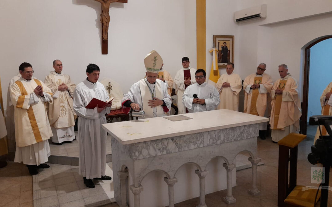MONS. OLIVERA | Hoy queremos dedicar este templo, consagrarlo como espacio sagrado, pero reconociendo que “todo es tuyo Señor, que todo es obra de tus manos”