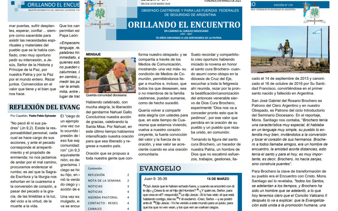 Orillando el Encuentro N° 174