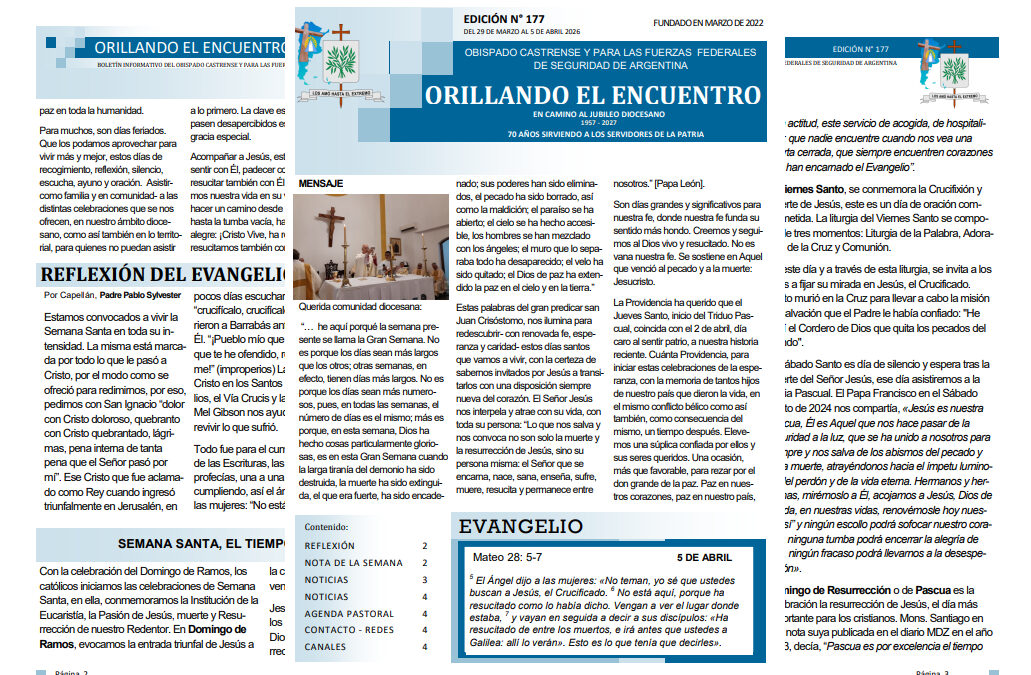 Orillando el Encuentro N° 177