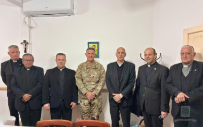 CABA | El Jefe del Estado Mayor General del Ejército visitó el Seminario Diocesano