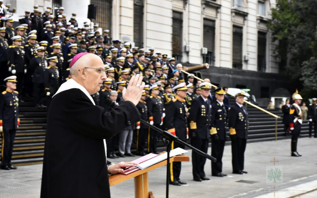 MONS. OLIVERA | Que, fieles a nuestra vocación, sepamos entregar lo mejor de nosotros mismos por el bien de la Nación y la dignidad de cada persona