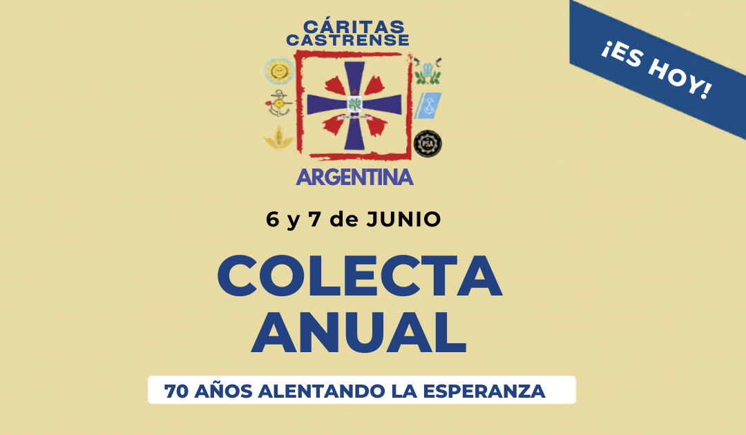 COLECTA DE CÁRITAS | Los animo a seguir colaborando y a ser protagonistas siempre