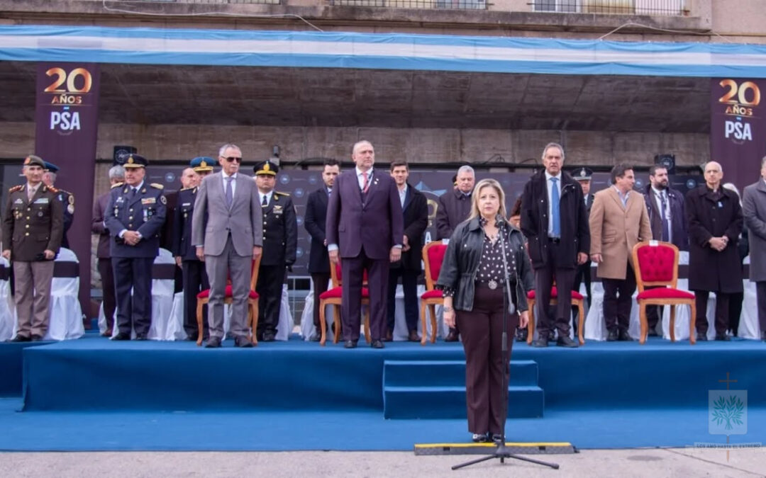 MONS. OLIVERA | Te damos gracias Señor por todo lo vivido y realizado en el servicio a la Patria y a los ciudadanos por el personal de PSA a lo largo de estos 20 años de vida institucional