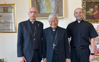 VATICANO | Mons. Olivera fue recibido en audiencia privada con el Prefecto de la Congregación para el Clero