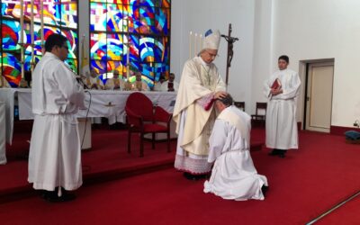 MONS. OLIVERA | Damos gracias a Dios y ponemos en las manos de María, la Virgen fiel, Stella Maris, esta nueva etapa de tu vida que manifiesta tu sacerdocio para siempre en favor de los hermanos