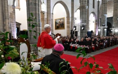PAPA LEÓN XIV | Cuando encuentren dificultades, alcen la mirada, y pidan al Espíritu Santo la gracia de vivir unidos en la fe, la esperanza y la caridad