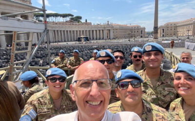 VATICANO | Mons. Olivera junto a integrantes de la Fuerza de Tareas Argentinas se encontraron con el Santo Padre León XIV