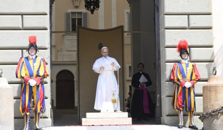 ObispadoCastrenseArg_PapaLeónXIV CastelGandolfo