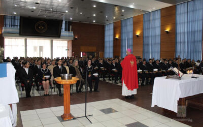 BUENOS AIRES | Mons. Olivera Bautizó y Confirmó a Cadetes y Aspirantes de los Institutos de Formación de Prefectura