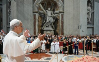 PAPA LEÓN XIV | En la liturgia, cantar y tocar significa rezar, sintonizando el propio corazón con el de las hermanas y los hermanos y con Dios, en la participación activa en el misterio celebrado