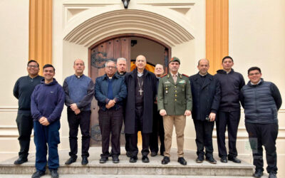 CABA | El Jefe de Gendarmería Nacional Argentina visitó a los Seminaristas Castrenses