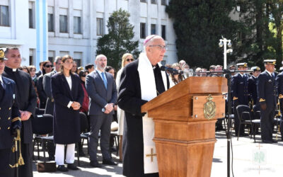 MONS. OLIVERA | Señor Dios, Padre Bueno, nos congregamos para darte gracias e implorar tu bendición por la ESNM que cumple 154 años formando jóvenes
