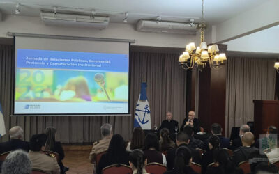 CABA | Mons. Olivera participó de las Jornadas Públicas, Ceremonial, Protocolo y Comunicación Institucional de PNA