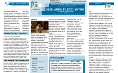 Orillando el Encuentro N° 216